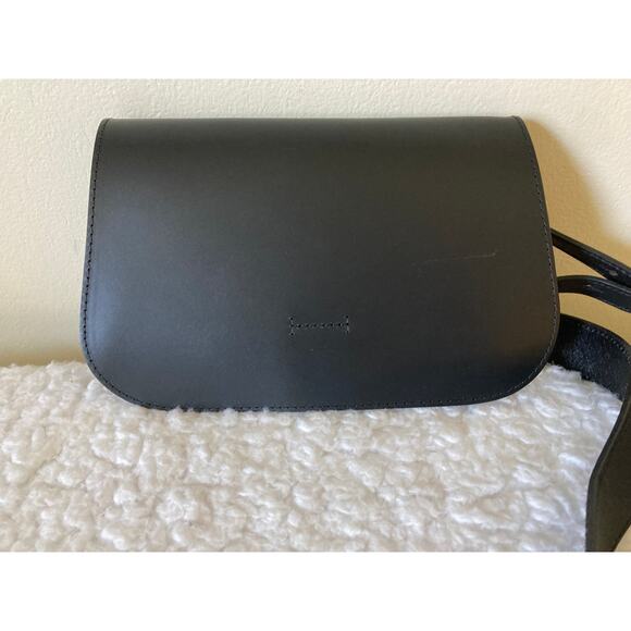 COS Black Leather Crossbody Purse/Handbag with detachable belt - Picture 4 of 10